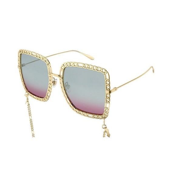 NEW GUCCI GG1033S - 003 Chain Sunglasses - Picture 7 of 10